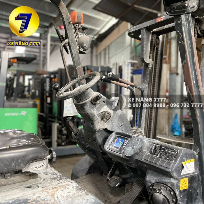 Xe nâng điện ngồi lái 2.5 tấn KOMATSU FE25-1 - Ảnh 4