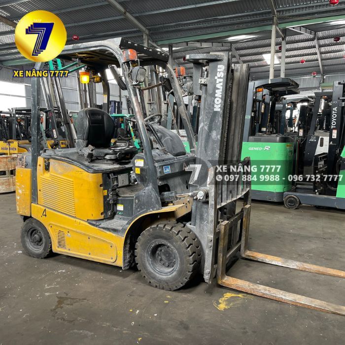 Xe nâng điện ngồi lái 2.5 tấn KOMATSU FE25-1 - Ảnh 7