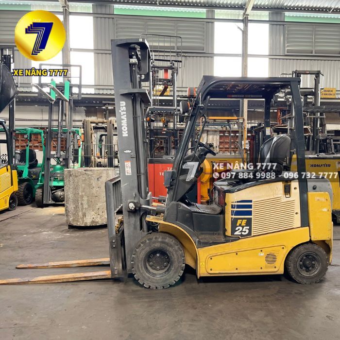 Xe nâng điện ngồi lái 2.5 tấn KOMATSU FE25-1 - Ảnh 3