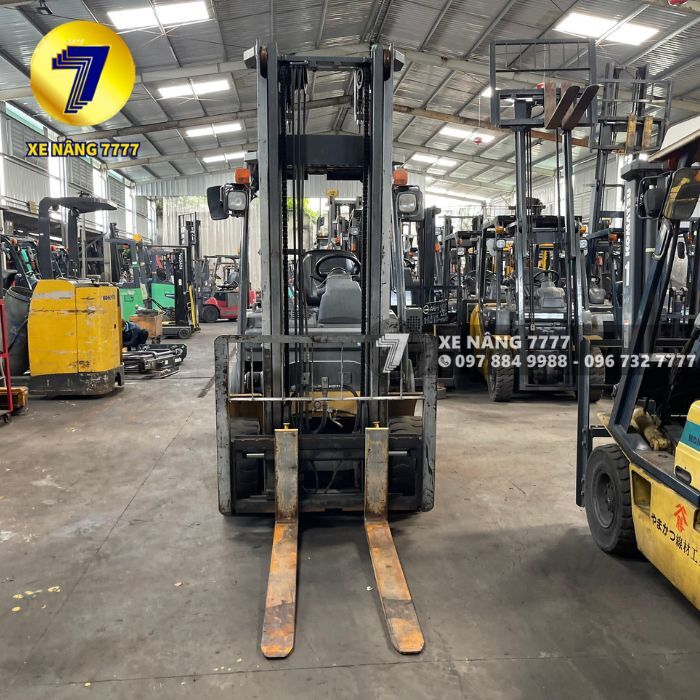 Xe nâng điện ngồi lái 2.5 tấn KOMATSU FE25-1 - Ảnh 4