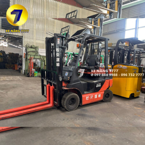 Xe nâng điện ngồi lái 2.5 tấn TOYOTA 8FBH25