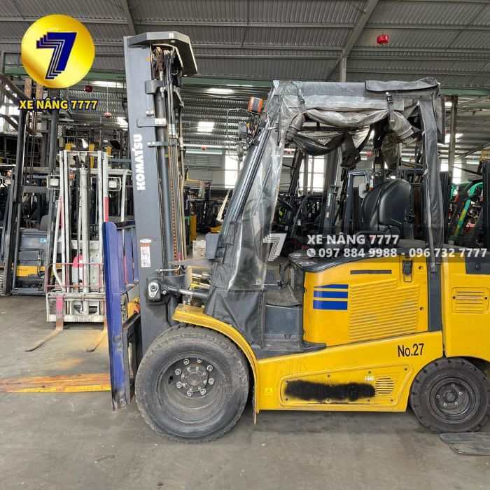 Xe nâng điện ngồi lái 3 tấn KOMATSU FE30-1 - Ảnh 4