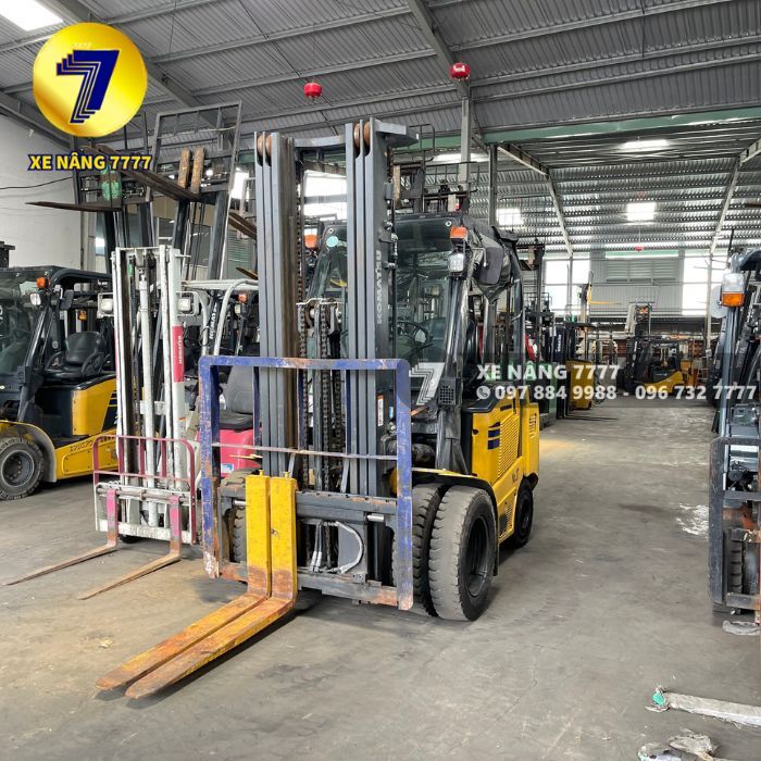 Xe nâng điện ngồi lái 3 tấn KOMATSU FE30-1 - Ảnh 5