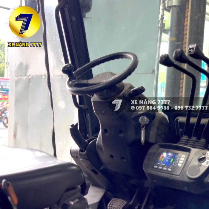 Xe nâng điện ngồi lái 3 tấn KOMATSU FE30-1 - Ảnh 8