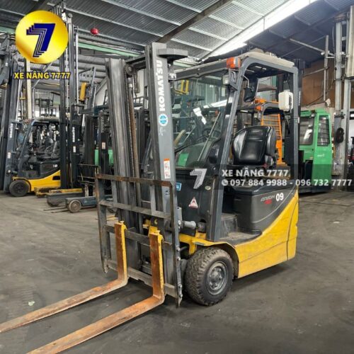 Xe nâng điện ngồi lái 900kg KOMATSU FB09M-12