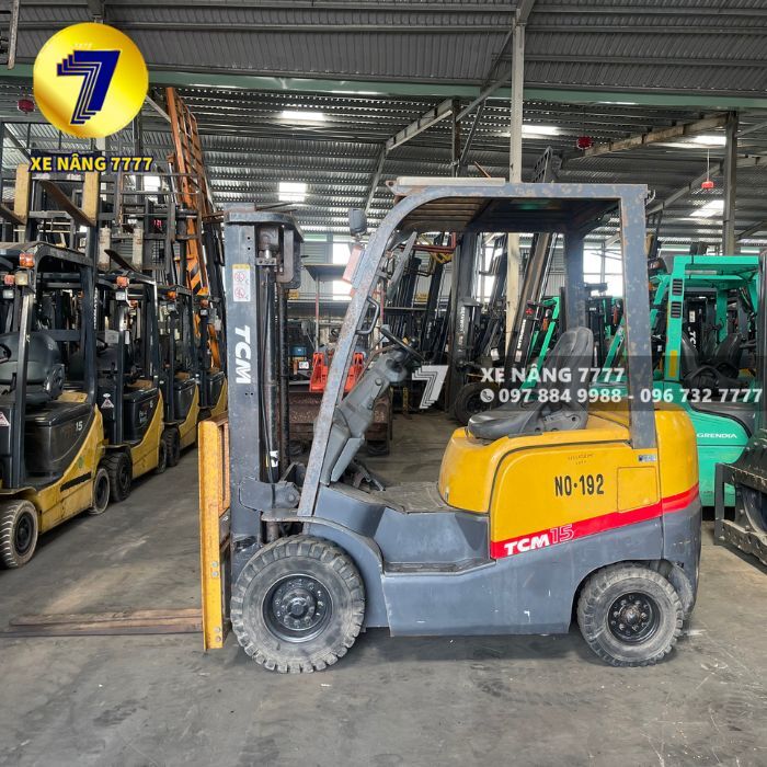 Xe nâng xăng 1.5 tấn TCM FG15T13 - Ảnh 2