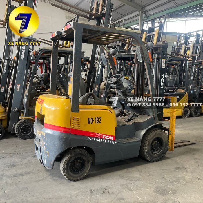 Xe nâng xăng 1.5 tấn TCM FG15T13 - Ảnh 3