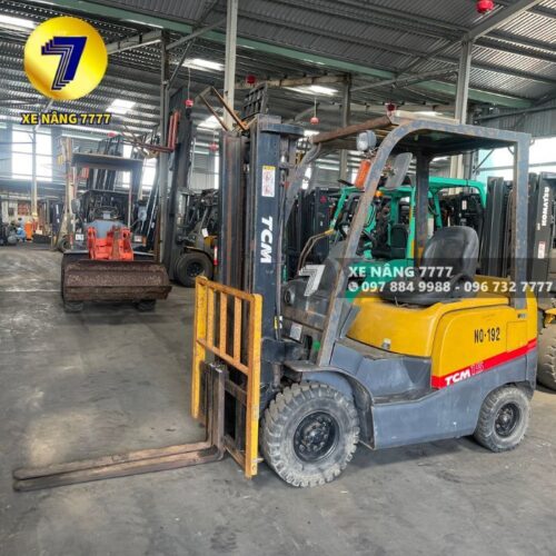 Xe nâng xăng 1.5 tấn TCM FG15T13