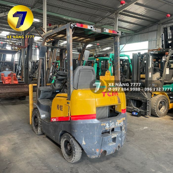 Xe nâng xăng 1.5 tấn TCM FG15T13 - Ảnh 8
