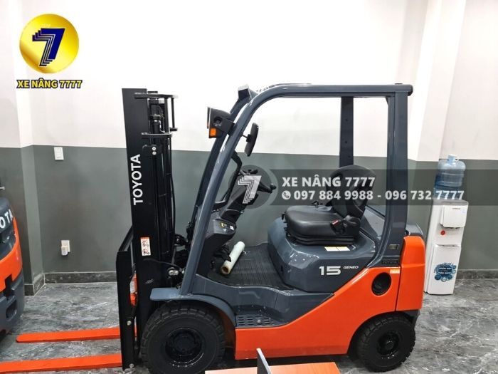 Xe nâng xăng gas 1.5 tấn TOYOTA 02-8FG15 – NEW 100% - Ảnh 2