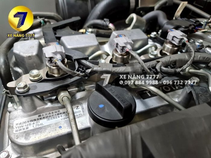 Xe nâng xăng gas 1.5 tấn TOYOTA 02-8FG15 – NEW 100% - Ảnh 11