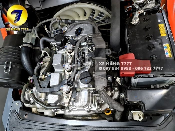 Xe nâng xăng gas 1.5 tấn TOYOTA 02-8FG15 – NEW 100% - Ảnh 12