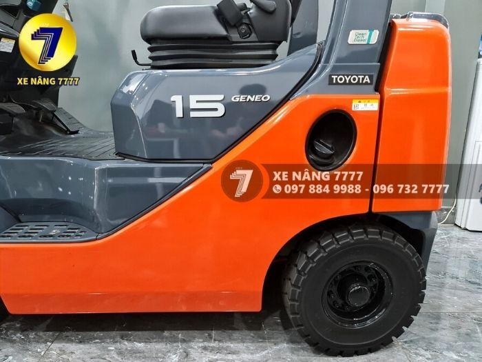 Xe nâng xăng gas 1.5 tấn TOYOTA 02-8FG15 – NEW 100% - Ảnh 6