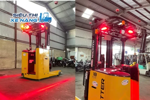 Đèn an toàn chiếu vạch xe nâng