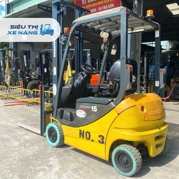 Xe nâng điện ngồi lái 1.5 tấn KOMATSU FB15-12