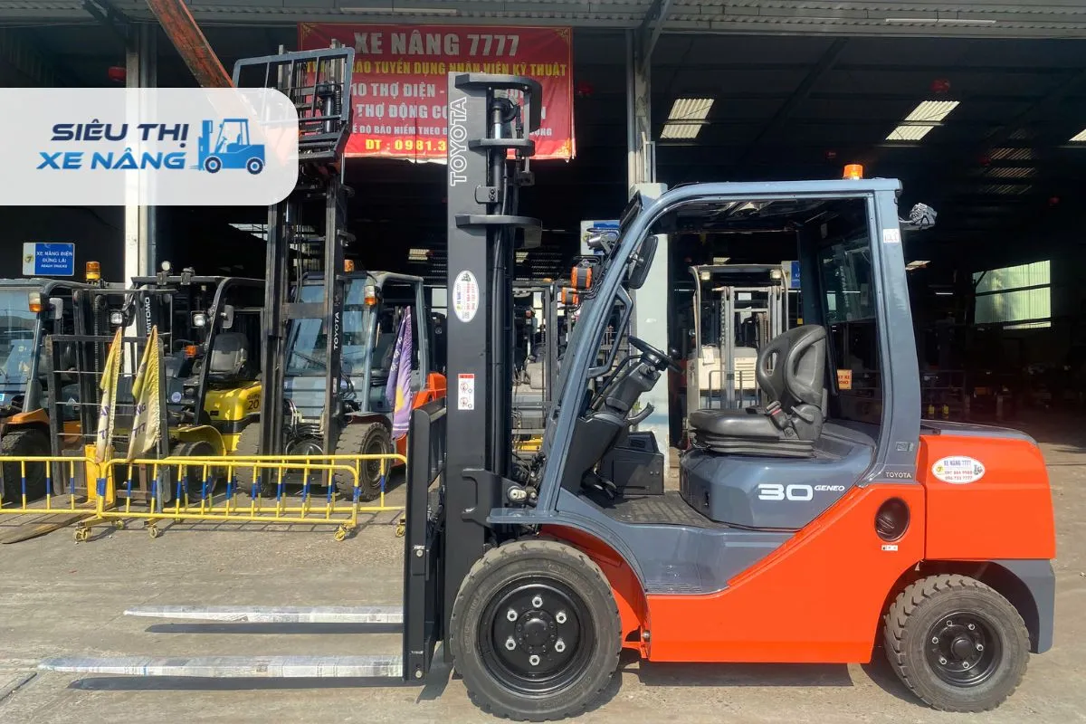 Thương hiệu xe nâng TOYOTA