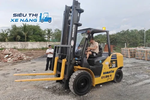 Xe nâng dầu Nhật Bản - Xe Nâng 7777