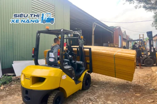 Xe nâng ngành khai khoáng và năng lượng