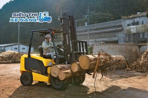 Xe nâng điện Komatsu FE-2 – “Trái Tim Xanh” Cho Kỷ Nguyên Nâng Hạ Hiện Đại