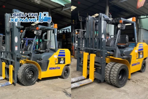Xe nâng cho ngành thép