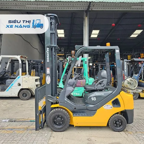 Xe nâng xăng gas 1.8 tấn KOMATSU FG18T-21