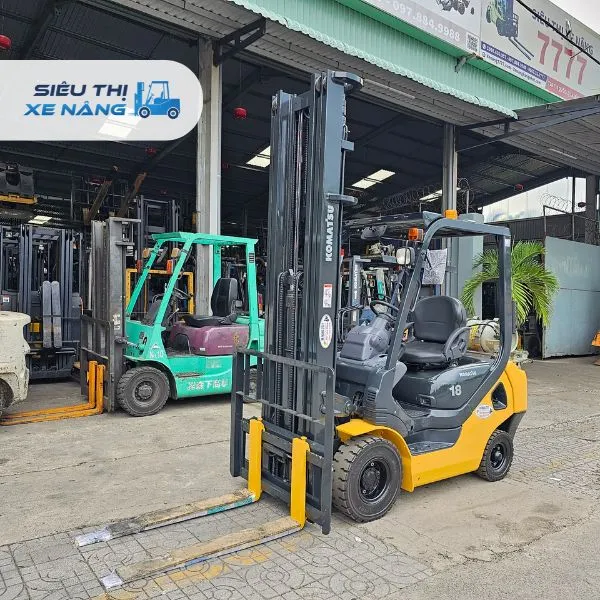 Xe nâng xăng gas 1.8 tấn KOMATSU FG18T-21