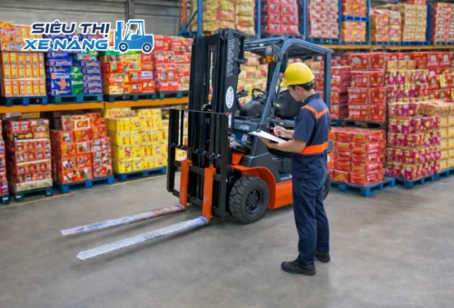 Xe nâng cho ngành nông nghiệp thực phẩm