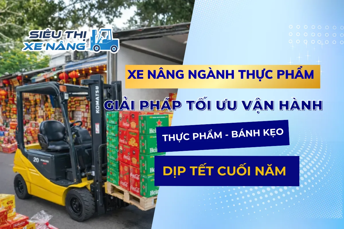 Xe nâng ngành thực phẩm