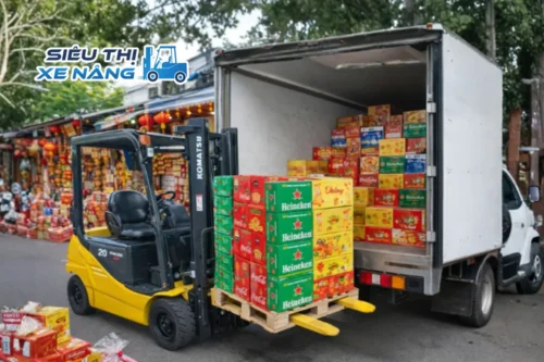 Xe nâng ngành thực phẩm bìa 3