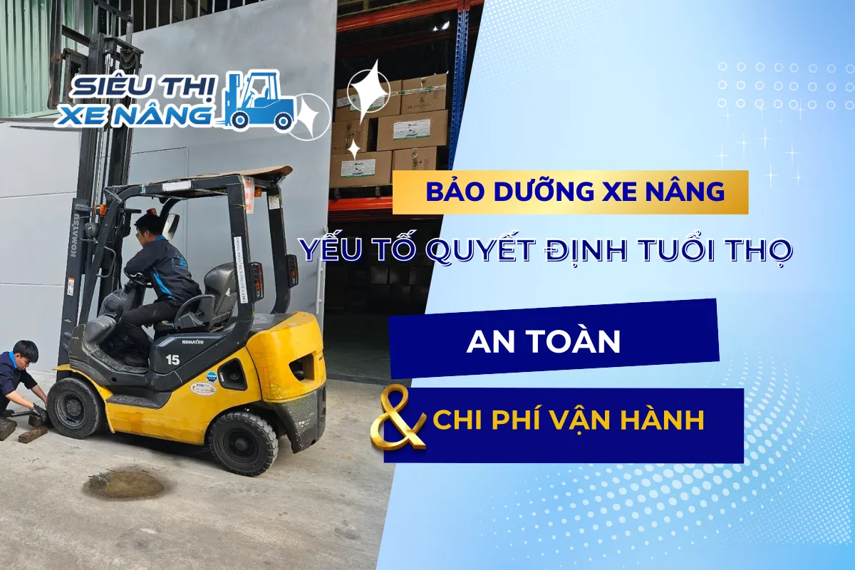 bảo dưỡng xe nâng