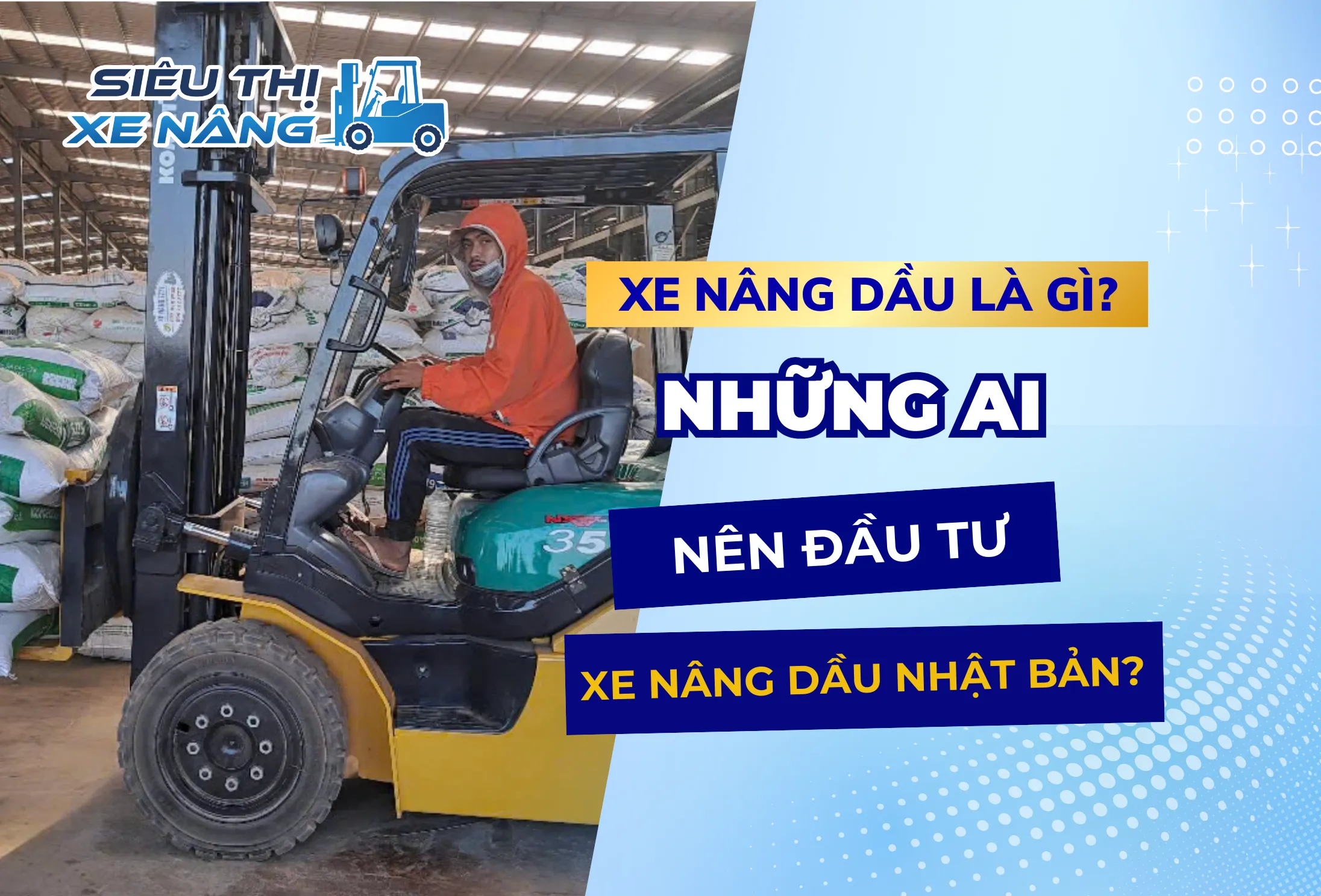 xe nâng dầu Nhật Bản