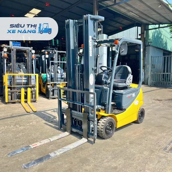 Xe nâng điện ngồi lái 1.5 tấn KOMATSU FB15-12