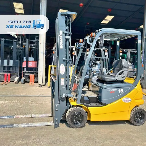 Xe nâng điện ngồi lái 1.5 tấn KOMATSU FB15-12