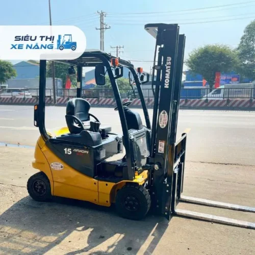 Xe nâng điện ngồi lái 1.5 tấn KOMATSU FB15-12