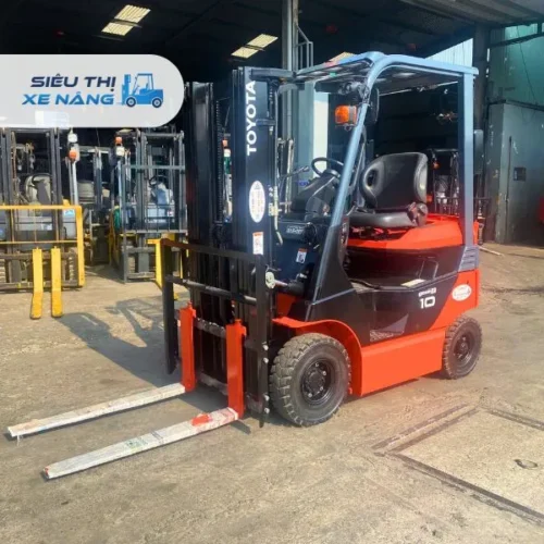 Xe nâng điện ngồi lái 1 tấn TOYOTA 8FBH10