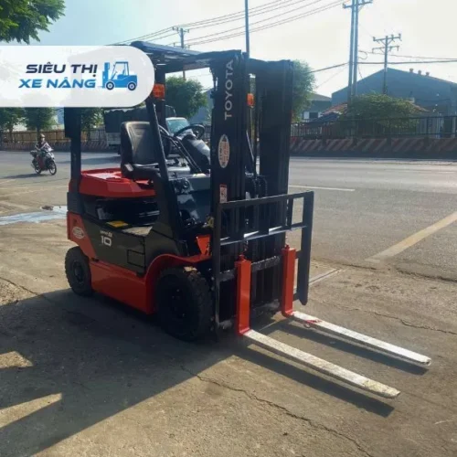 Xe nâng điện ngồi lái 1 tấn TOYOTA 8FBH10