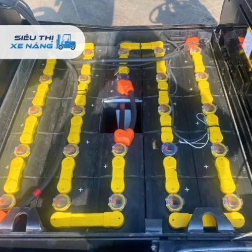 Xe nâng điện ngồi lái 1 tấn TOYOTA 8FBH10