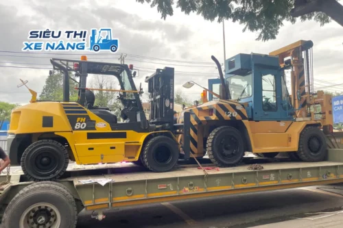 Xe nâng cho ngành thép