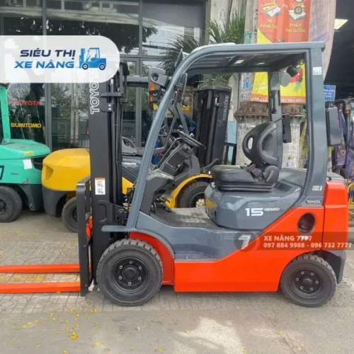 Xe nâng dầu 1.5 tấn TOYOTA 02-8FDL15