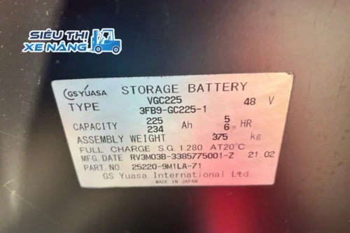 Bình điện xe nâng