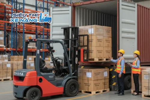 Bảo dưỡng xe nâng dầu 1