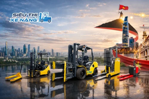 Đầu tư xe nâng hàng mùa cao điểm tháng 4 1