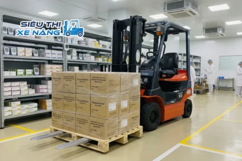 Xe nâng dược phẩm - Yếu tố cốt lõi giúp vận hành đạt chuẩn trong ngành dược 2