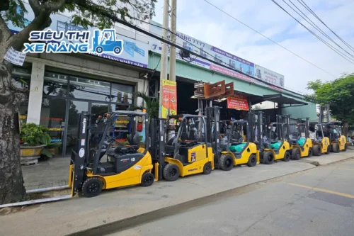 Xe nâng komatsu