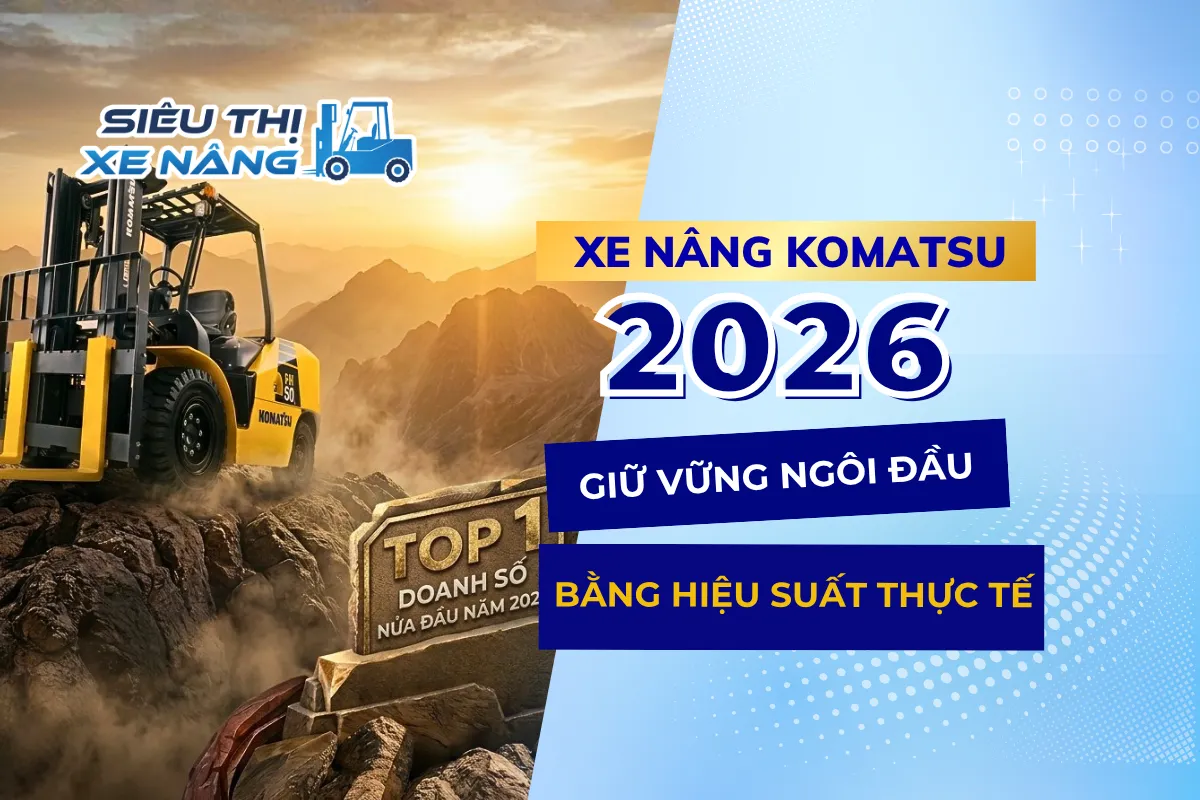 Xe nâng komatsu bìa