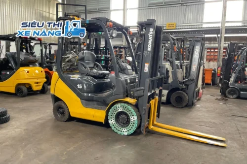 Xe nâng xăng gas - Xe nâng komatsu