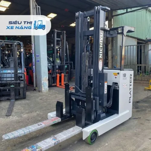 Xe nâng điện đứng lái 1.8 tấn NICHIYU FBRMW18-85B-550M