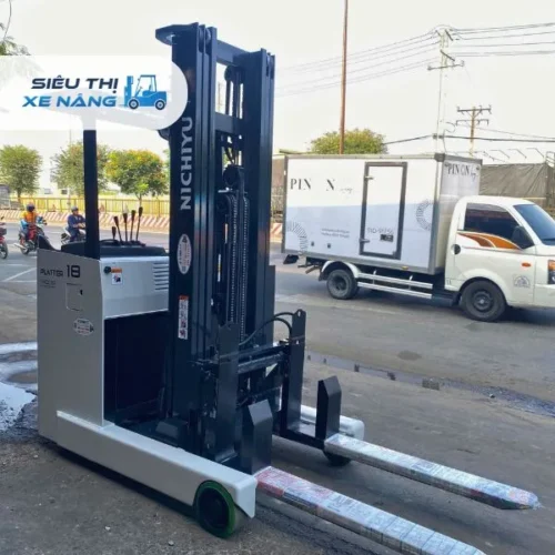 Xe nâng điện đứng lái 1.8 tấn NICHIYU FBRMW18-85B-550M