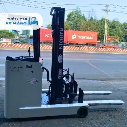 Xe nâng điện đứng lái 1.8 tấn NICHIYU FBRMW18-85B-550M
