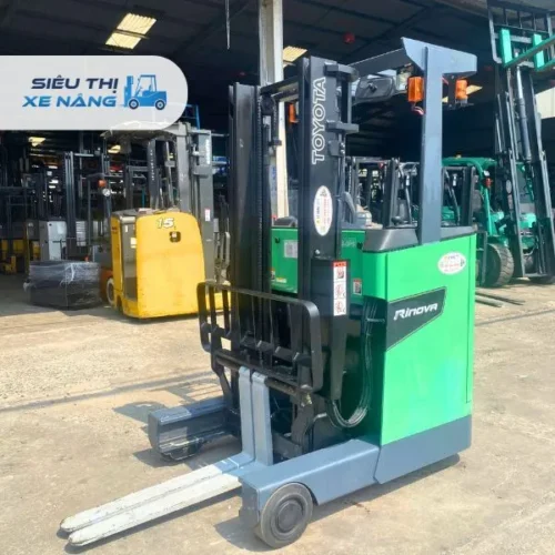 Xe nâng điện đứng lái 1 tấn TOYOTA 8FBR10